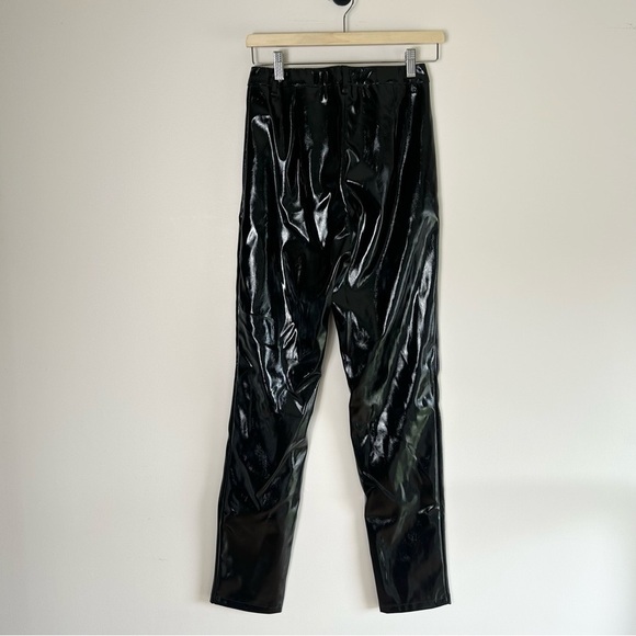 I.AM.GIA Nikole Black Faux Patent Leather Pant M - Picture 4 of 6
